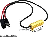 Flylin LED Fényszóró Dekóder 2db H7 50W Canbus Hiba Törlő Motorkerékpár Autó Teherautó 2