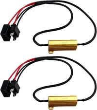 Flylin LED Fényszóró Dekóder 2db H7 50W Canbus Hiba Törlő Motorkerékpár Autó Teherautó 1