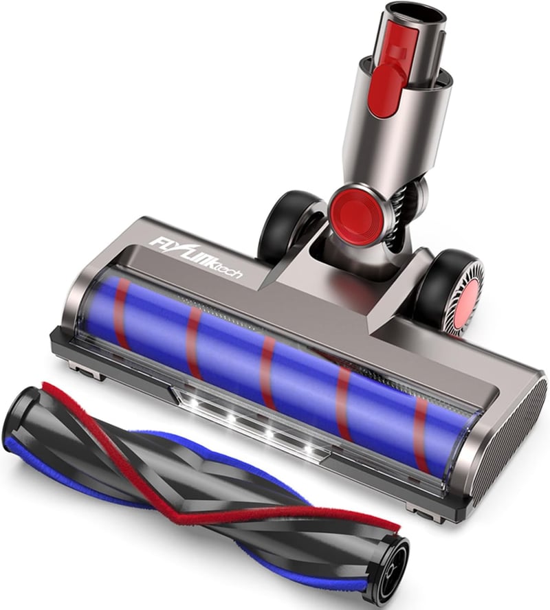 FLYLINKTECH Dyson V7 V8 V10 V11 V15 porszívó kefe LED világítással