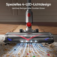 FLYLINKTECH Dyson V7 V8 V10 V11 V15 porszívó kefe LED világítással 5