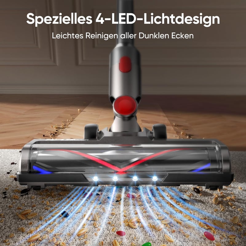 FLYLINKTECH Dyson V7 V8 V10 V11 V15 porszívó kefe LED világítással