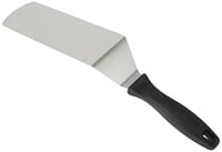 FMprofessional CHEF lopatica za okretanje mesa od nehrđajućeg čelika – crna/srebrna, 1 kom – vrhunska kuhinjska lopatica za pečenje 2