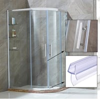 FOCCTS Zuhanykabin Ajtó Tömítés 2x90cm - 6-8mm Üveghez Vízálló Gumilabda 5