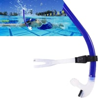 Focevi Úszósnorkel kék színben úszóedzéshez medencében és nyílt vízen 12 év felett felnőtteknek és gyerekeknek 1