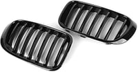 FOCKCPGEGV Fényes fekete elülső nierengrill BMW X3 F25 X4 F26 2015-2017 1