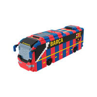 Set de construcție autobuz FC Barcelona BRXLZ 3D FOCO - Produs cu licență oficială 1