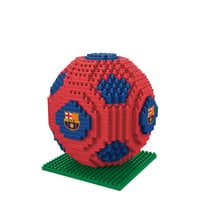 Set de Construcție 3D Minge de Fotbal FOCO FC Barcelona BRXLZ - Set de Cărămizi cu Licență Oficială pentru Suporteri 1