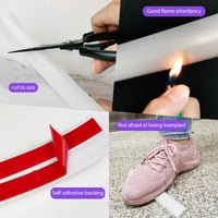 FOGARI samoljepljivi podni kanal za kablove PVC - bijeli - 3 m 4
