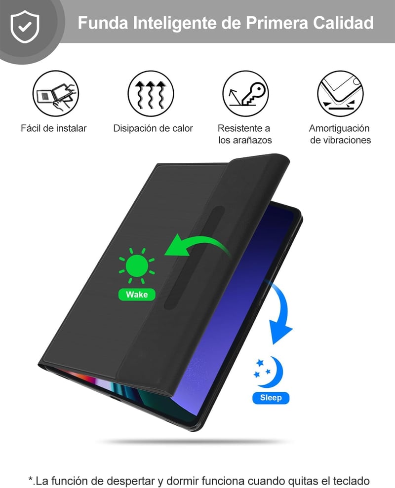 FOGARI Samsung Galaxy Tab S9 Ultra billentyűzetes tok 14.6" Bluetooth vezeték nélküli