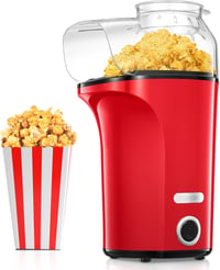 FOHERE forrólevegős popcornkészítő 1400 W, 4 L / 120 g, olajmentes 1