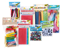 folia Bastel-Bundle XXL Vianočná kreatívna súprava pre deti a rodinu, veľký DIY kreatívny set pre dievčatá a chlapcov 4