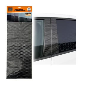 Foliatec Design naljepnice za B-stup – set od 2 kom, 24,5x54,5 cm – crna visoki sjaj