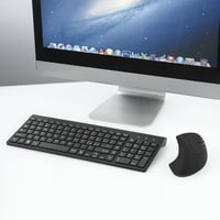 Fonicer 2.4GHz Wireless Ergonomikus Billentyűzet és Egér Szett PC Laptophoz 5