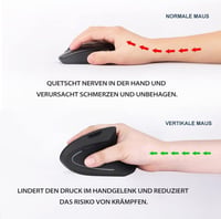 Fonicer 2.4GHz Wireless Ergonomikus Egér és Billentyűzet Szett Fekete 7