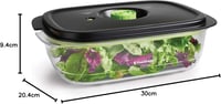 FoodSaver 2,3L vákuumtartály légmentesen záródó ételtárolóhoz BPA mentes 10