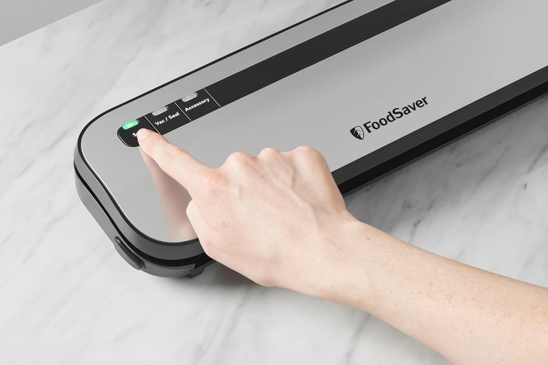 FoodSaver VS1290X vákuumozó gép - 5x hosszabb frissesség, 50% helytakarékos
