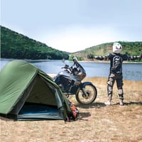 Forceatt 1 személyes ultralight sátor, vízálló kupola sátor gyors összeállítással - Dark Green-1 Person 7