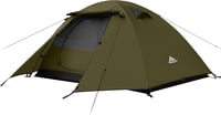 Forceatt 2-4 személyes vízálló kuppelsátor, ultrakönnyű, gyors felépítésű trekking sátor - 2 Person Green 1