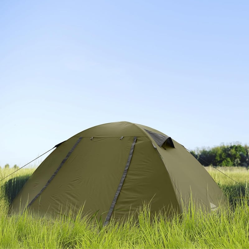 Forceatt 2-4 személyes vízálló kuppelsátor, ultrakönnyű, gyors felépítésű trekking sátor - 2 Person Green