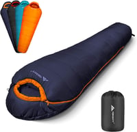 Forceatt 4 Évszakos Mumia Alvózsák -10°C-15°C Vízálló Ultralight Kempinghez 1