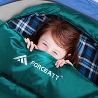 Sac de dormit de iarnă pentru adulți Forceatt -8°C -15°C, 4 anotimpuri, din flanel, impermeabil, ușor, pentru drumeții, camping și utilizare în interior sau exterior 6