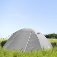 Forceatt kempingový stan pre 2 osoby, nepremokavý, ľahký kupolový stan na 3–4 ročné obdobia, rýchle postavenie, na trekking a outdoor, sivo-biely 7