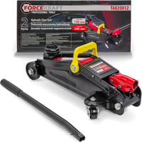 FORCEKRAFT Hidraulikus Emelő 2T - Autóemelő 130-340 mm Emelési Magassággal, Otthoni és Professzionális Használatra 1