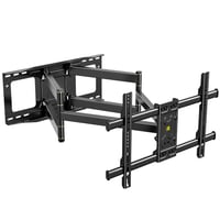 FORGING MOUNT TV Zidni Nosač 765 mm Dvostruki Ruka Konzola za 50-90 Inčne Ravne/Zakrivljene Televizore, Nosivost 75 kg, Okretni, Nagibni 1