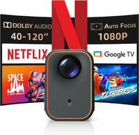 Formovie Xming Episode One 4K WiFi Bluetooth projektor Netflix Google TV-vel 1