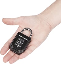 FortLocks 2 darabos edzőterem lakat - 4 számjegyű, rozsdamentes acél, időjárásálló kombinációs lakat 4