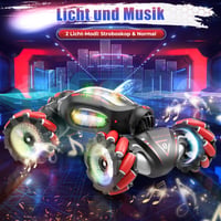 Fosgoit diaľkovo ovládané auto pre chlapcov od 6 do 12 rokov, RC driftovacie auto s funkciou striekania, LED svetlami, 2.4 GHz pohonom 4WD, ovládaním gestami, na Vianoce 7