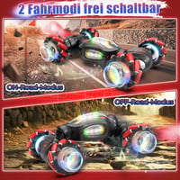 Fosgoit diaľkovo ovládané auto pre chlapcov od 6 do 12 rokov, RC driftovacie auto s funkciou striekania, LED svetlami, 2.4 GHz pohonom 4WD, ovládaním gestami, na Vianoce 3