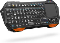 Fosmon Hordozható Bluetooth Billentyűzet Touchpad-dal iOS Android Windows PS4 Tablethez 1