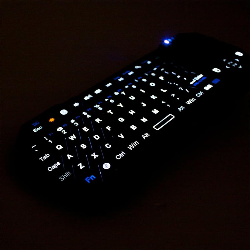 Fosmon Hordozható Bluetooth Billentyűzet Touchpad-dal iOS Android Windows PS4 Tablethez