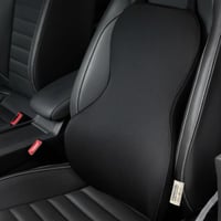 FOUNDCOOL Ergonomický vankúš pod kríže a chrbát do autosedačky – Lumbálna opierka z pamäťovej peny pre vodičov, chrbtový vankúš na sedenie 1