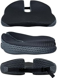FOUNDCOOL Ergonomikus Ülőpárna Memory Habbal - Ortopédiai Ülésmagasító Felnőtteknek - Kényelmes Üléspárna Irodába, Autóba és Kerekesszékhez 6