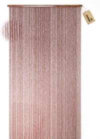 FoundGo Fa Gyöngy Függöny 90x200cm 90 Szál Rovarháló Ajtó Függöny 8