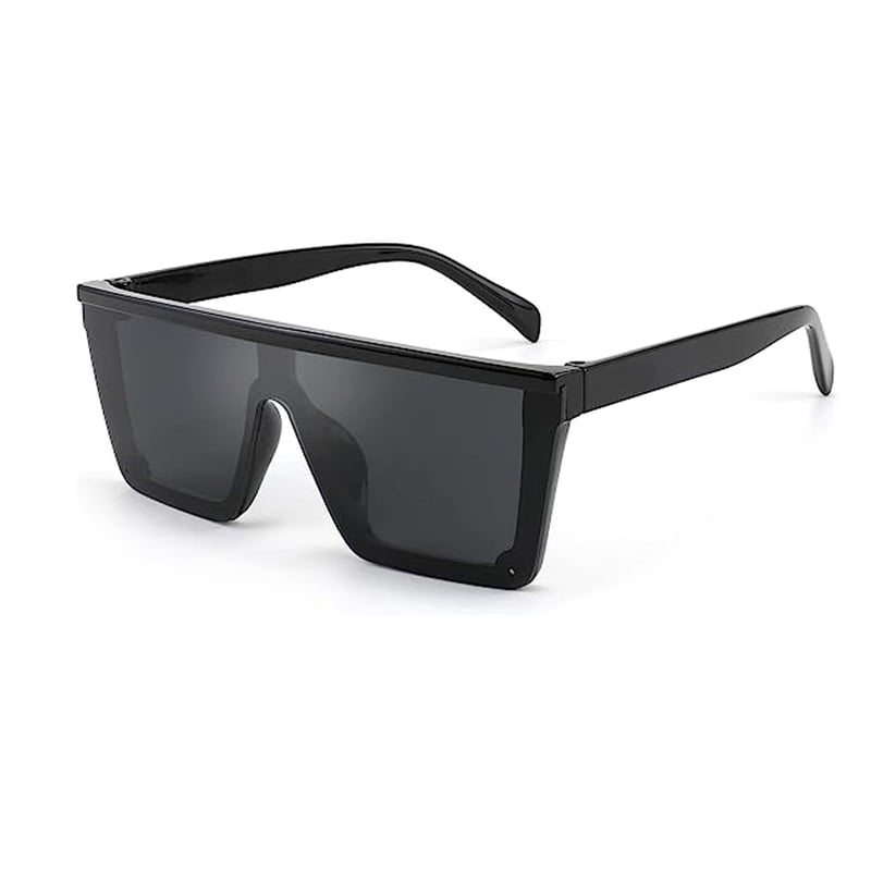 FOURCHEN Kvadratne Oversized Sunčane Naočale za Djecu - Moderne Unisex Naočale ravnog Gornjeg Dijela s Velikim Okvirom za Dječake i Djevojčice