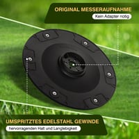 FourShow Husqvarna Automower fűnyíró kés + 6 csere penge szett 2