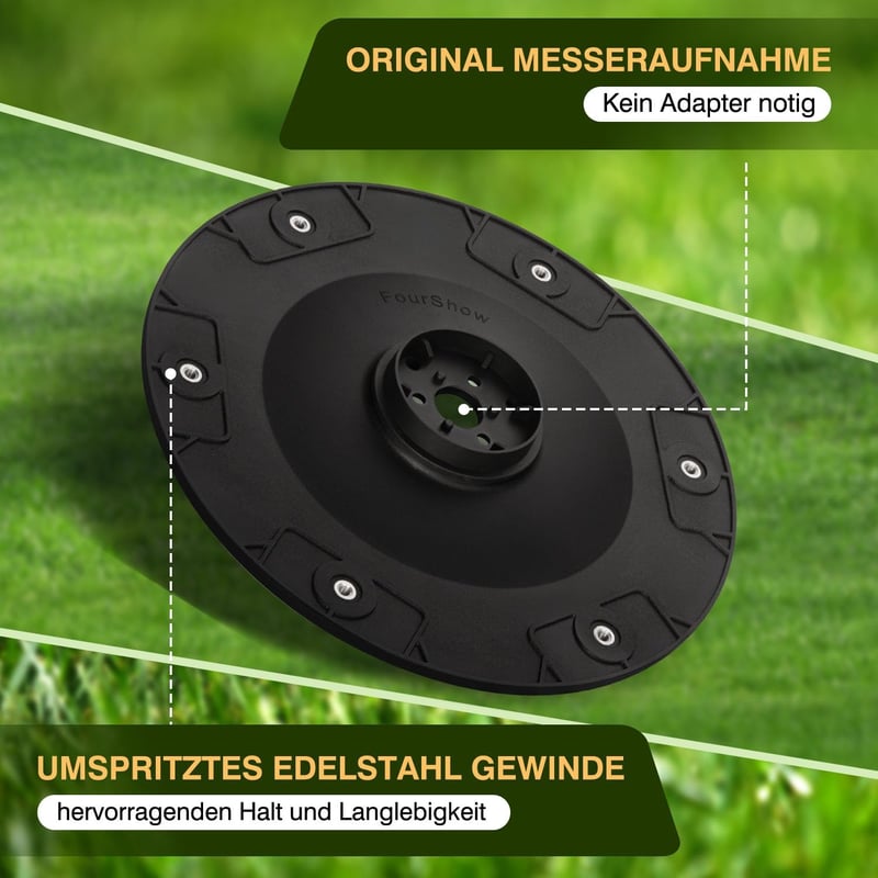 FourShow Husqvarna Automower fűnyíró kés + 6 csere penge szett