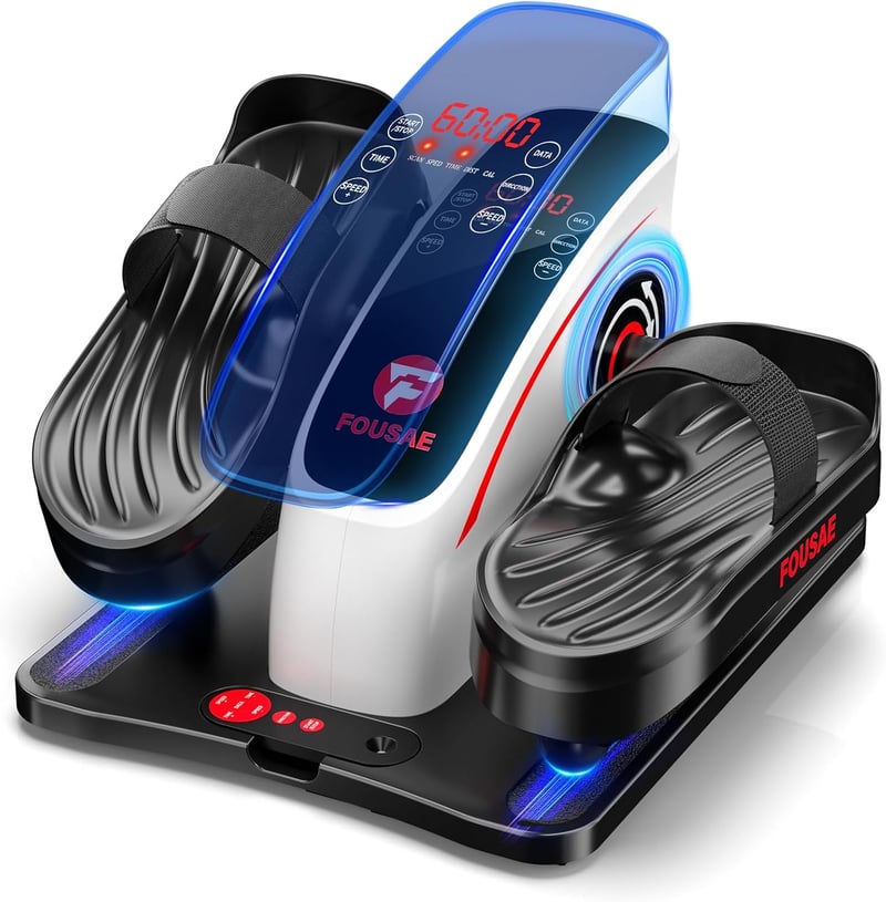 FOUSAE Mini Elliptikus Trainer Elektromos Asztal Alá Távirányítóval 15 Fokozat