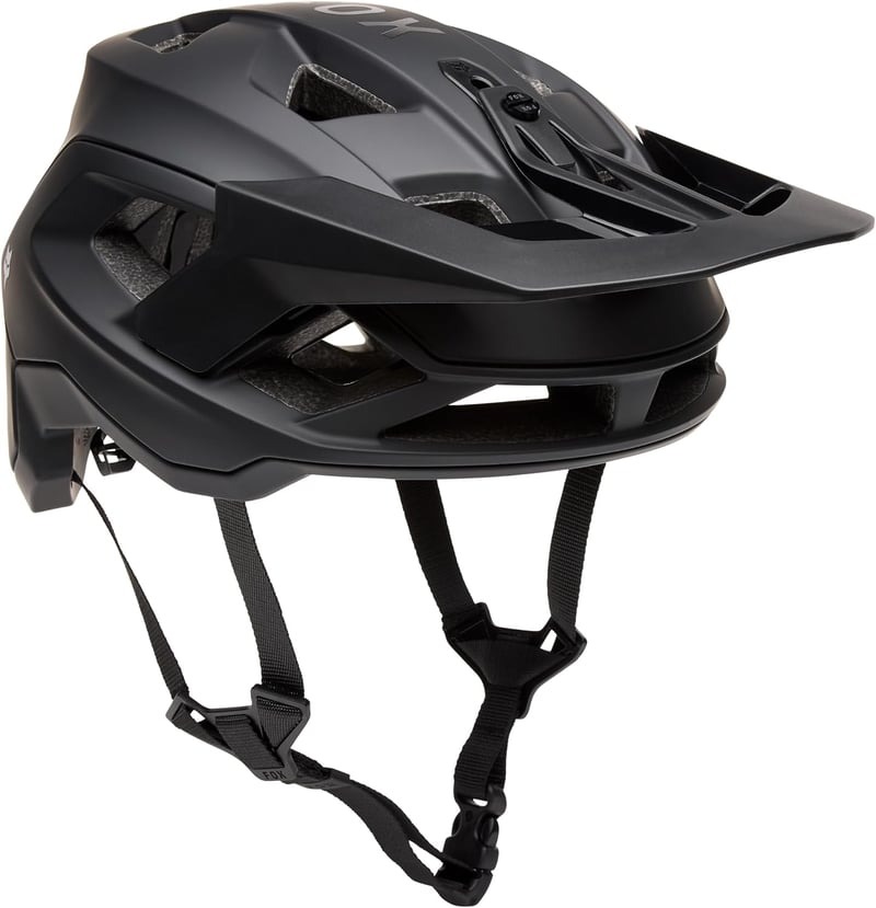 Fox Racing Speedframe Solid CE MTB kerékpáros bukósisak - fekete - L-es méret