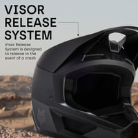 Motokrosová prilba Fox Racing V1 Solid – popolavo sivá, veľkosť L – unisex prilba na motokros pre dospelých 9