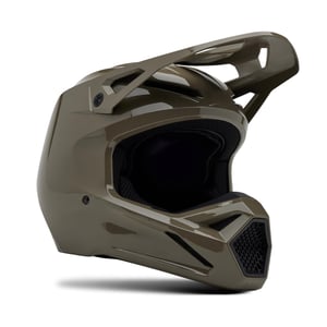 Fox Racing V1 Solid motocross kaciga – pepeljasto siva, veličina L – unisex kaciga za odrasle za motokros