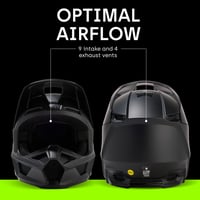 Motokrosová prilba Fox Racing V1 Solid – popolavo sivá, veľkosť L – unisex prilba na motokros pre dospelých 10