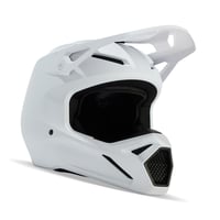 Cască moto cross Fox Racing V1 Solid - Alb mat, mărimea M - Pentru motocross, enduro, off-road 1
