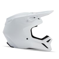Cască moto cross Fox Racing V1 Solid - Alb mat, mărimea M - Pentru motocross, enduro, off-road 3