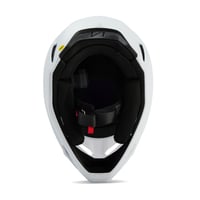 Cască moto cross Fox Racing V1 Solid - Alb mat, mărimea M - Pentru motocross, enduro, off-road 7