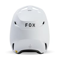 Cască moto cross Fox Racing V1 Solid - Alb mat, mărimea M - Pentru motocross, enduro, off-road 4
