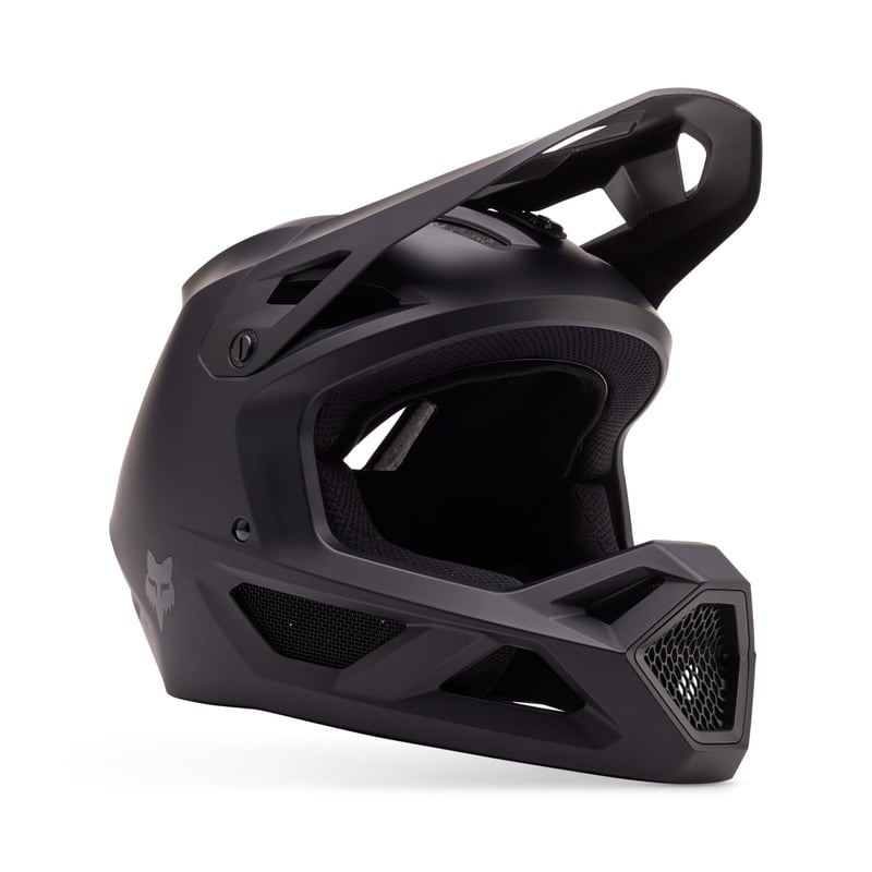 Cyklistická prilba Fox Racing YTH Rampage MIPS – ľahká ABS škrupina, 360° odvetrávanie, nastaviteľný šilt, držiak na GoPro, matná čierna, veľkosť YS
